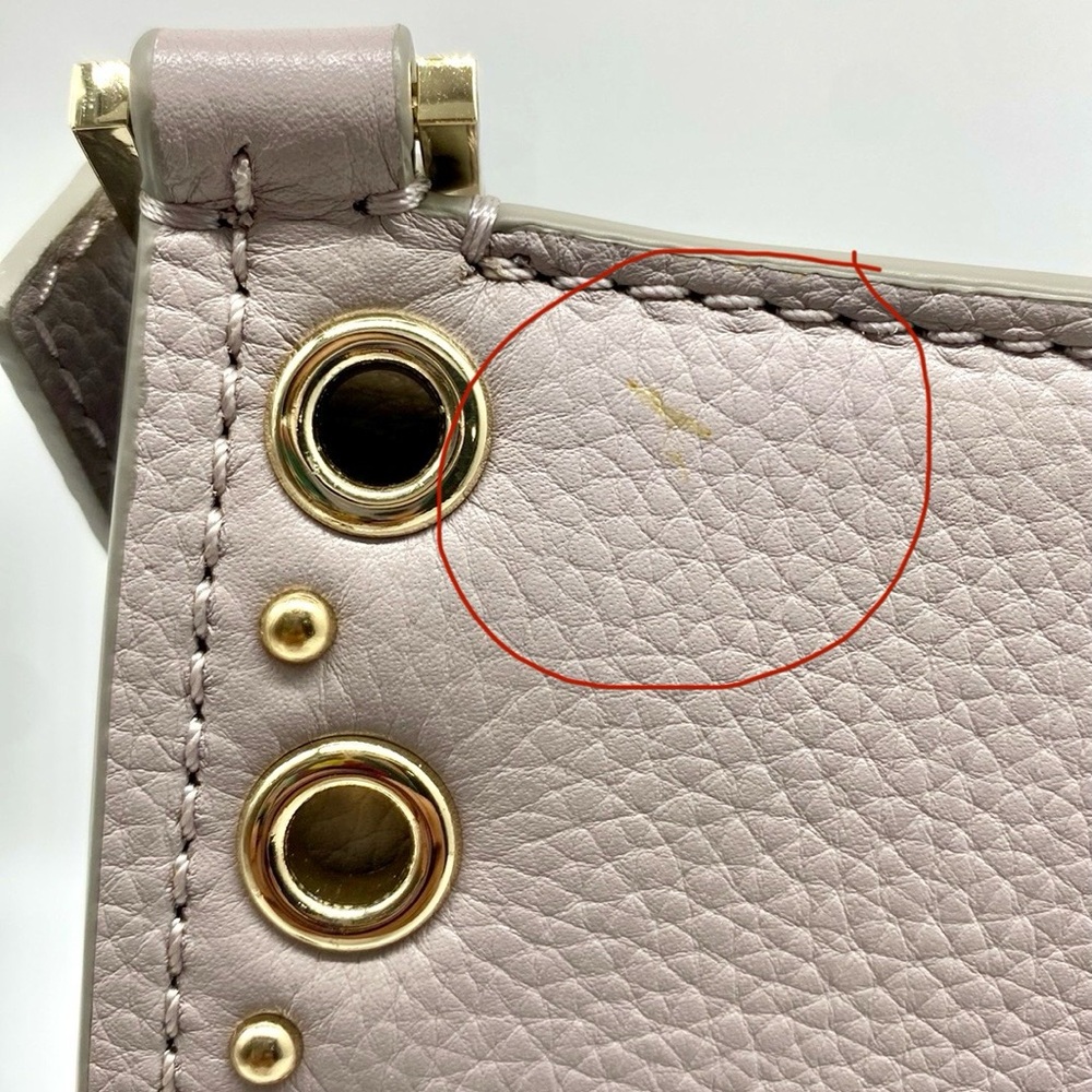 Kate Spade Boulder Lane Maggy Saddle Bag With Gilded Grommets- Nouveau Lavender - Picture 9 of 15